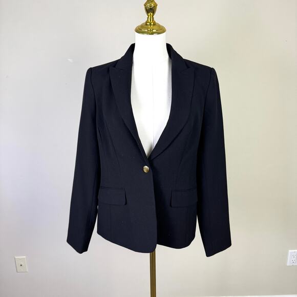 Calvin Klein One Button Workwear Blazer US Women's 6 - Picture 1 of 8